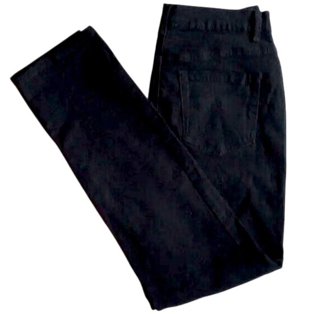 Gloria Vanderbilt Amanda Jeans 6 Straight Leg High Rise Black